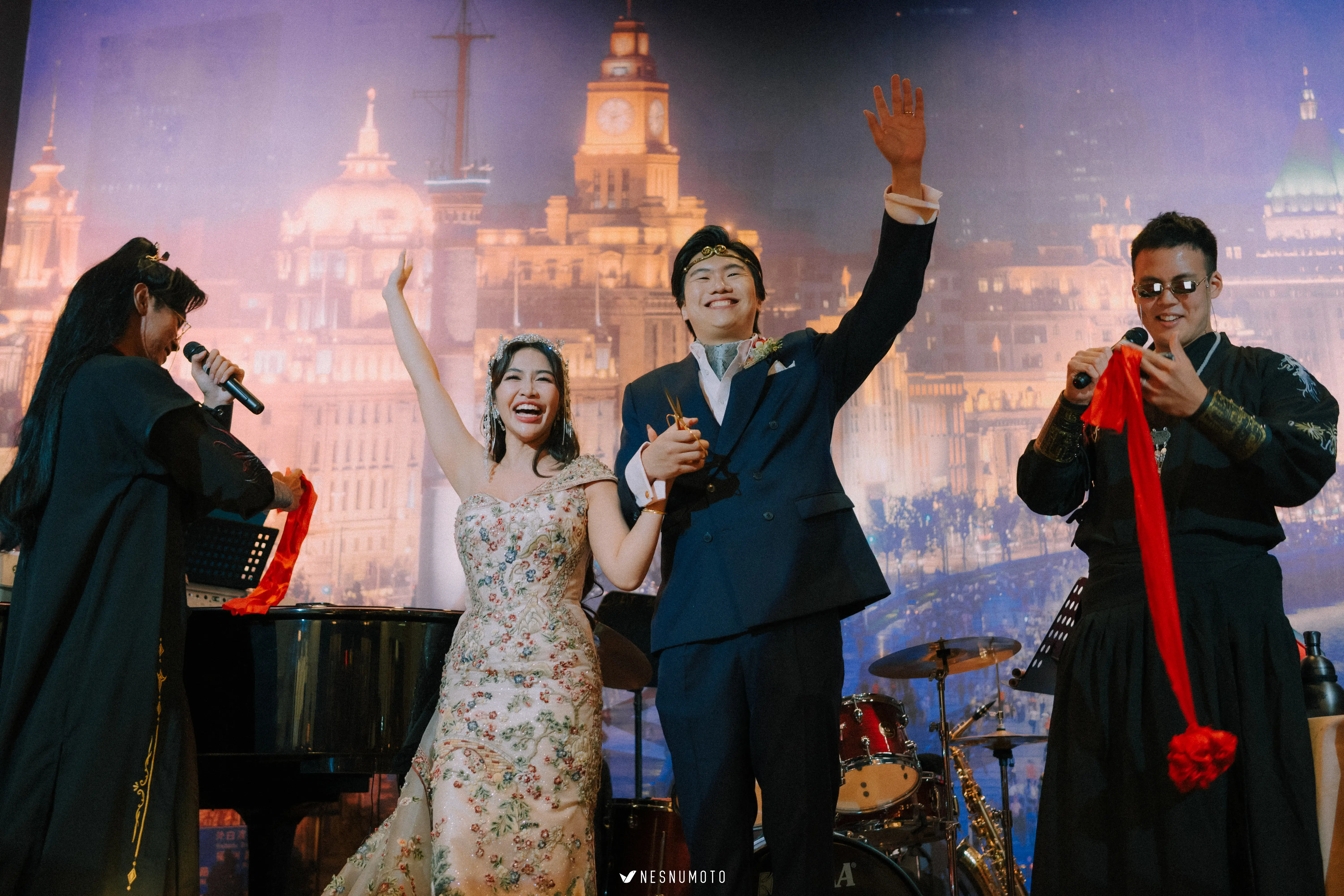 The couple of the wedding